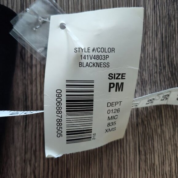 Westbound Petites Women's Petite Christmas Vest Black with Ornaments W/Tags - Picture 8 of 8